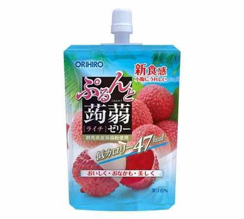 Orihiro 低卡路里荔枝味蒟蒻飲品 130g