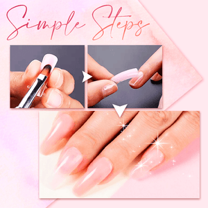 Creamy Polygel Nail Kit (Deluxe Tool Set)