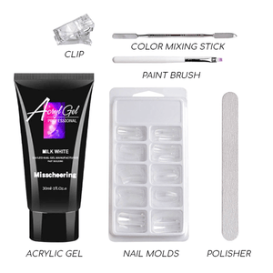 Creamy Polygel Nail Kit (Deluxe Tool Set)