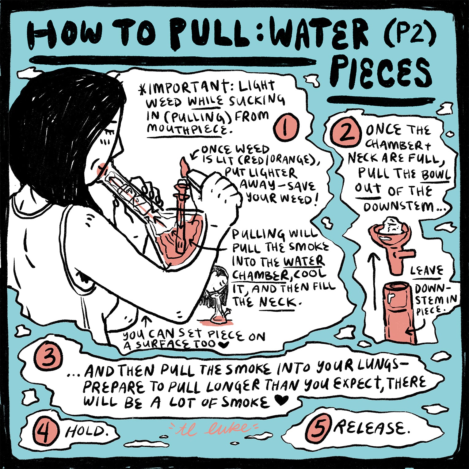 Auntie Luke's Stoner Guide, How to Pull: Water Pieces P2
