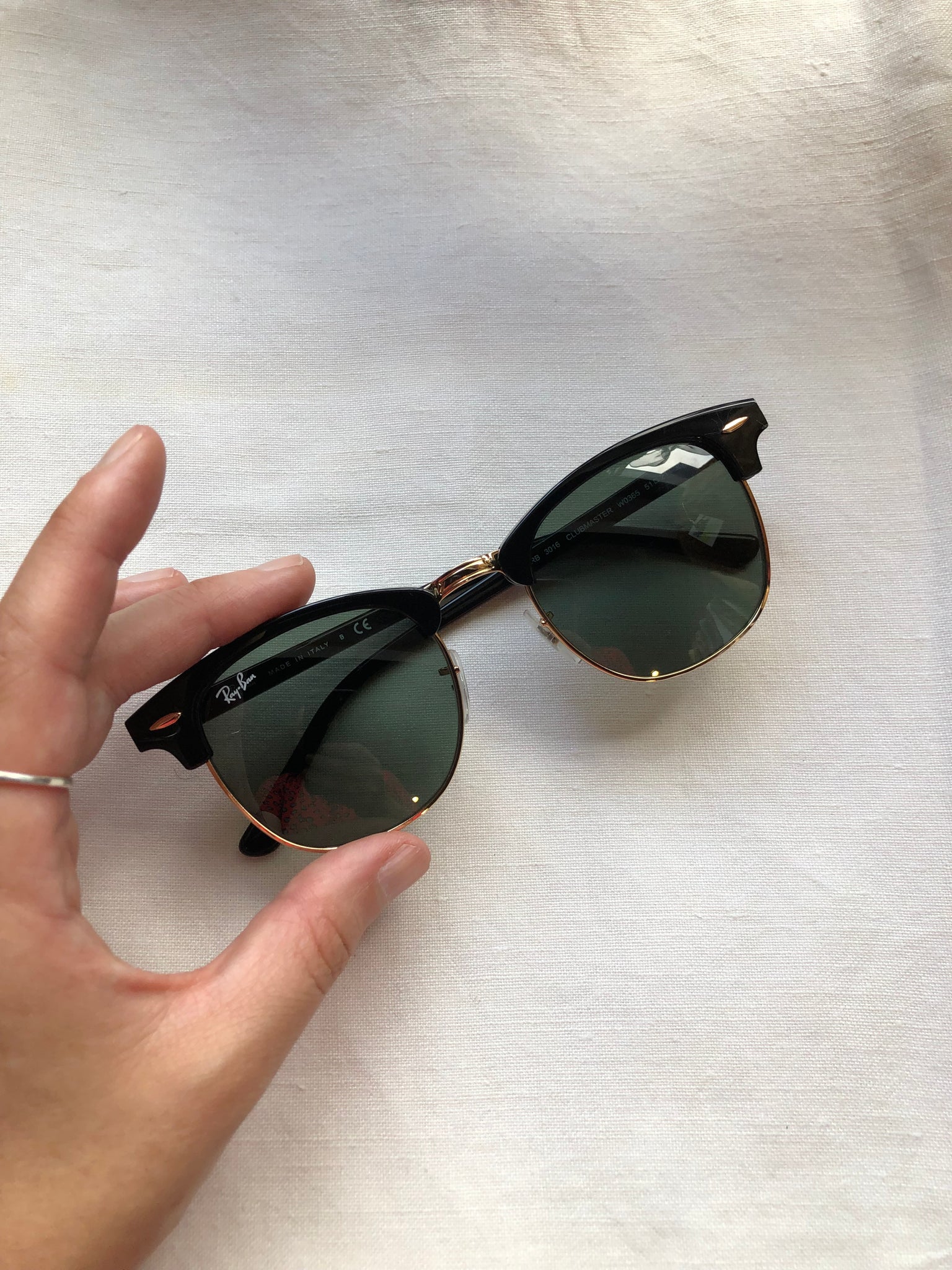 Ray-Ban Classic Clubmaster Sun Glasses, Made in Italy, NWOT – KingsPIER  vintage