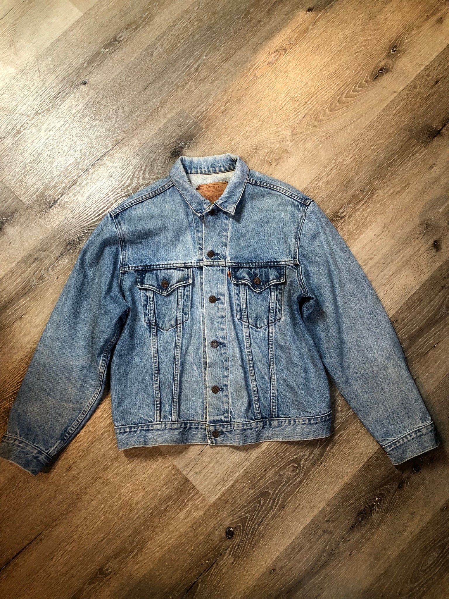 Vintage 70s Levi's Light Wash Denim Trucker Jacket – KingsPIER vintage