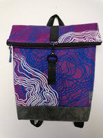 Load image into Gallery viewer, FUXIA SWIRL BACKPACK
