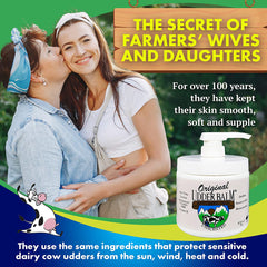 The secret of Farmers wives and daughters Unscented Original Udder Balm