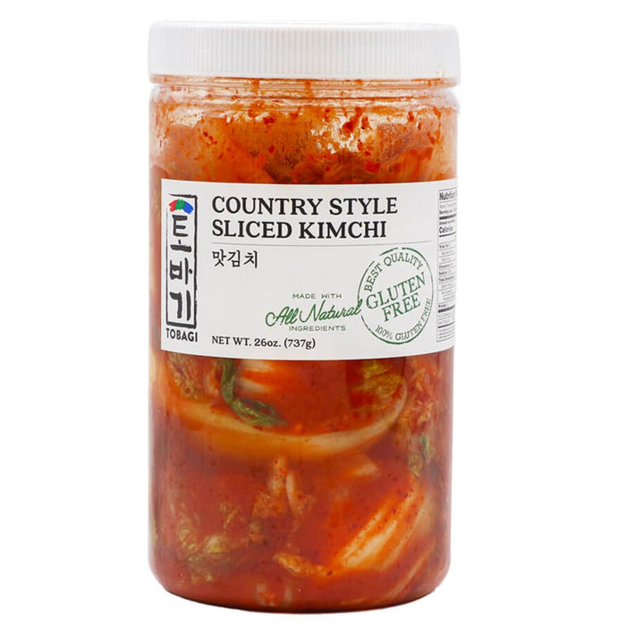 Tobagi Country Style Sliced Kimchi 26oz — H Mart Manhattan Delivery