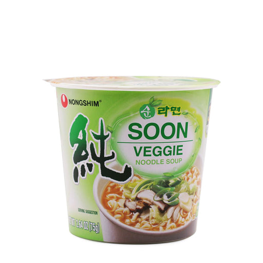 Nongshim Soon Veggie Noodle Soup - 15.8 oz bag