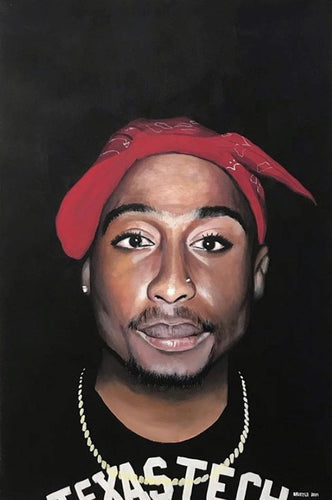 Tupac Shakur Red Bandana Art Print Framed Print by Tommervik - Fine Art  America