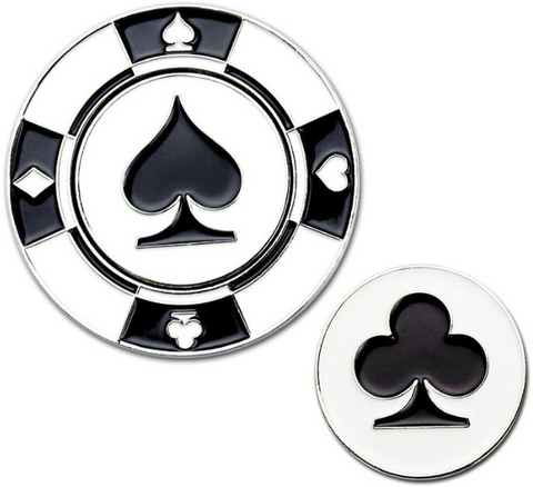 Personalized Poker Golf Ball Marker
