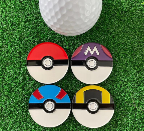 Pokémon Inspired Ball Markers