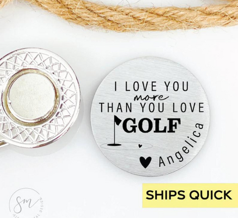 Personalized Golf Ball Marker