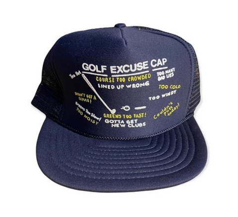 Golf Excuse Cap