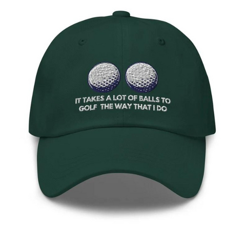 Funny golf hat for your favorite golfer, Create embroidered…