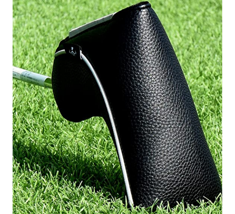 Golf Putter Blade Head Cover Funny Shoe Shaped PU Leather Golf