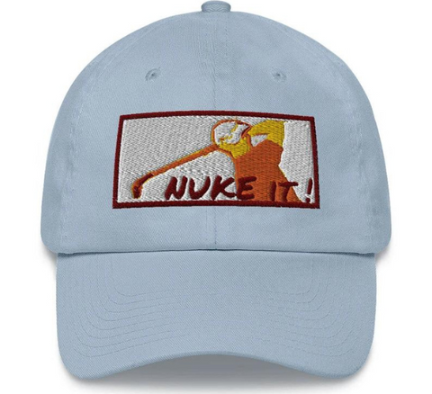 Embroidered Nuke it Golf Cap