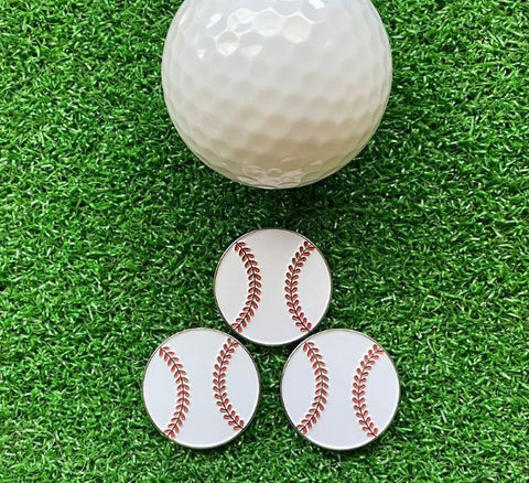 Baseball Golf Ball Marker