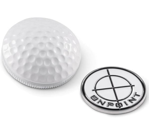 White Golf Ball Marker