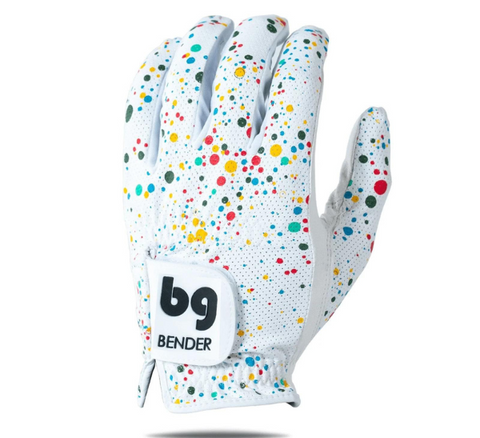Paint Splatter Mesh Golf Glove