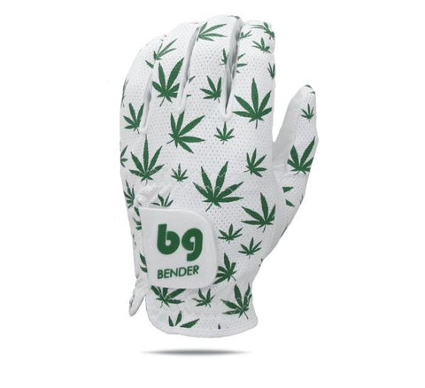 Marijuana Mesh Golf Glove