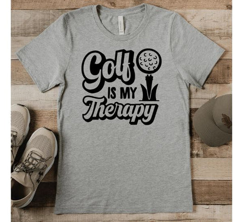 Golf Is My Therapy Shirt