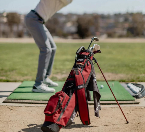 Ron Burgundy Loma Golf Bag