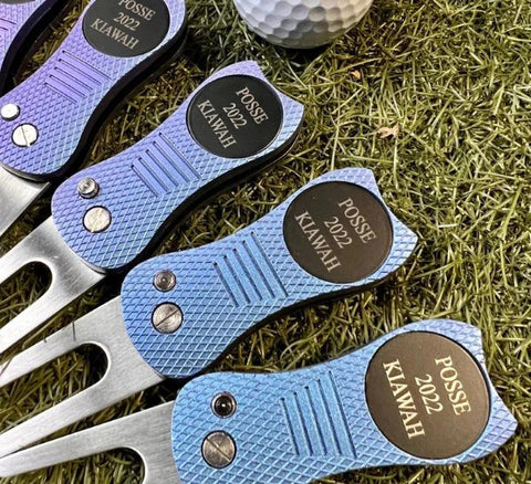 Custom Logo Divot Tool