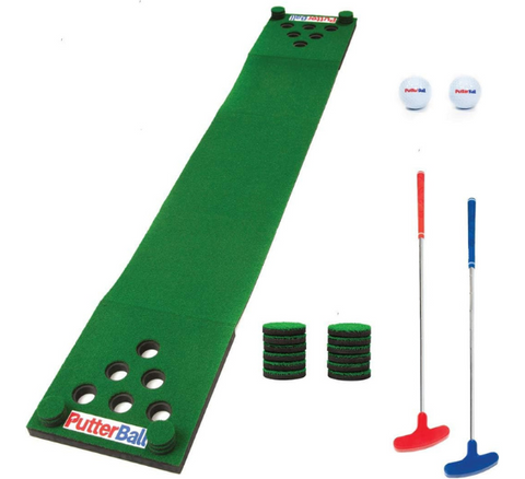 Green Putting Pong Golf Mat