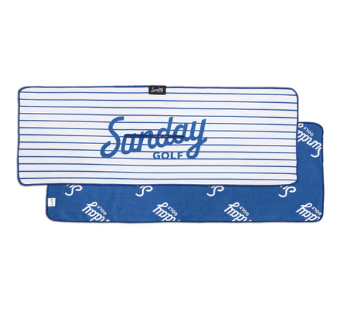 Pinstriped Golf Towel