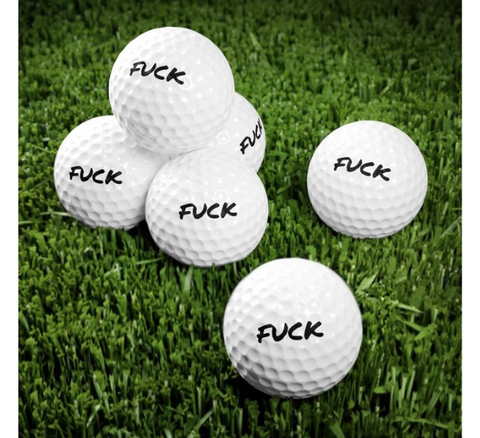 Funny Golf Balls - CafePress