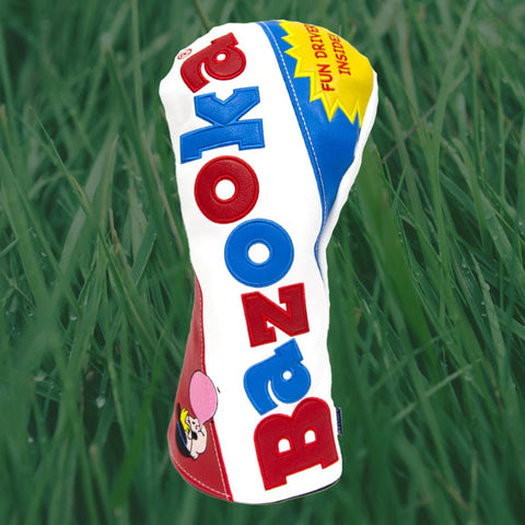 funny bazooka gum golf head cover