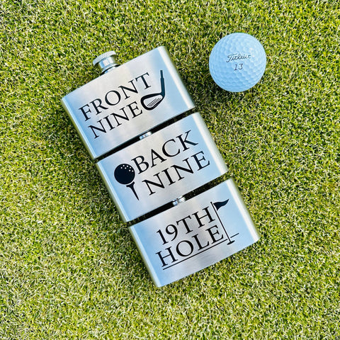 funny golf flask