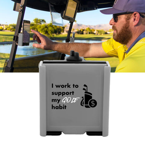 Funny Golf Cart Phone Holder
