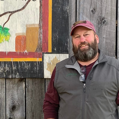 Scott at The Sugar Barn in Washington, Vermont