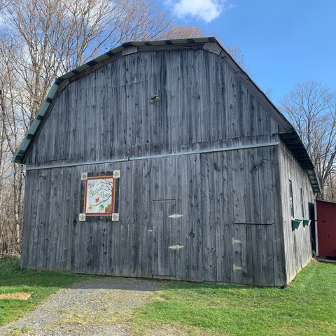 The Sugar Barn in Washington, Vermont for making pure maple syrup