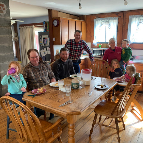 today is Grammy Day at White Rock Farm in East Randolph, Vermont