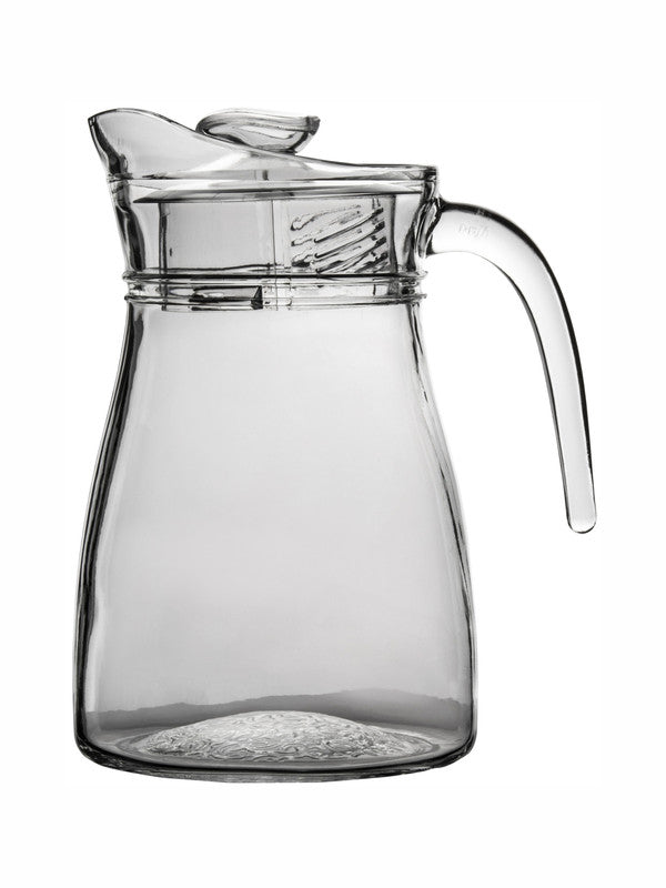 Goodhomes Glass Water Jug with Plastic Lid (Set of 2pcs) – GOOD HOMES