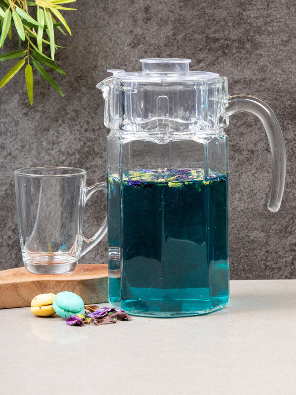 Goodhomes Glass Water Jug with Plastic Lid (Set of 2pcs) – GOOD HOMES