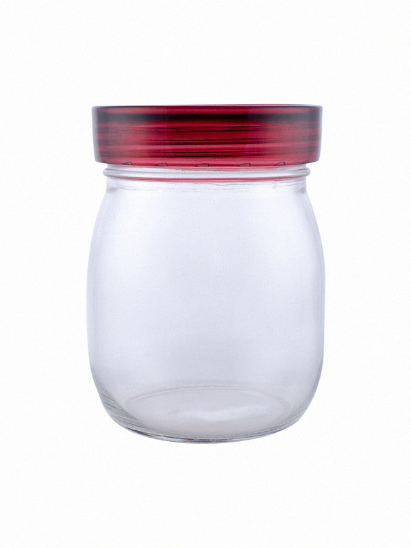 Buy Borosilicate Round Jar with Wooden Lid Online - Treo by Milton