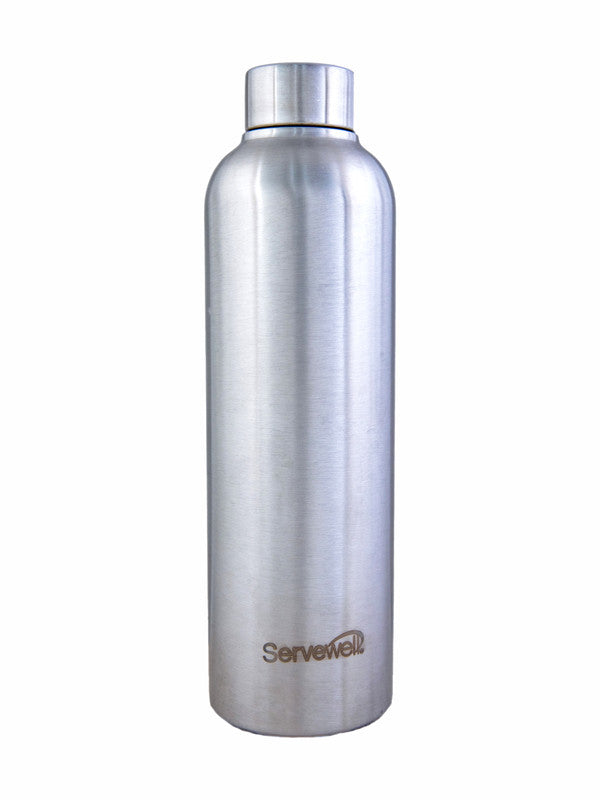 Wave Stainless Steel Water Bottle 750ml at Rs 130/piece, Stainless Steel Water  Bottle in Sonipat