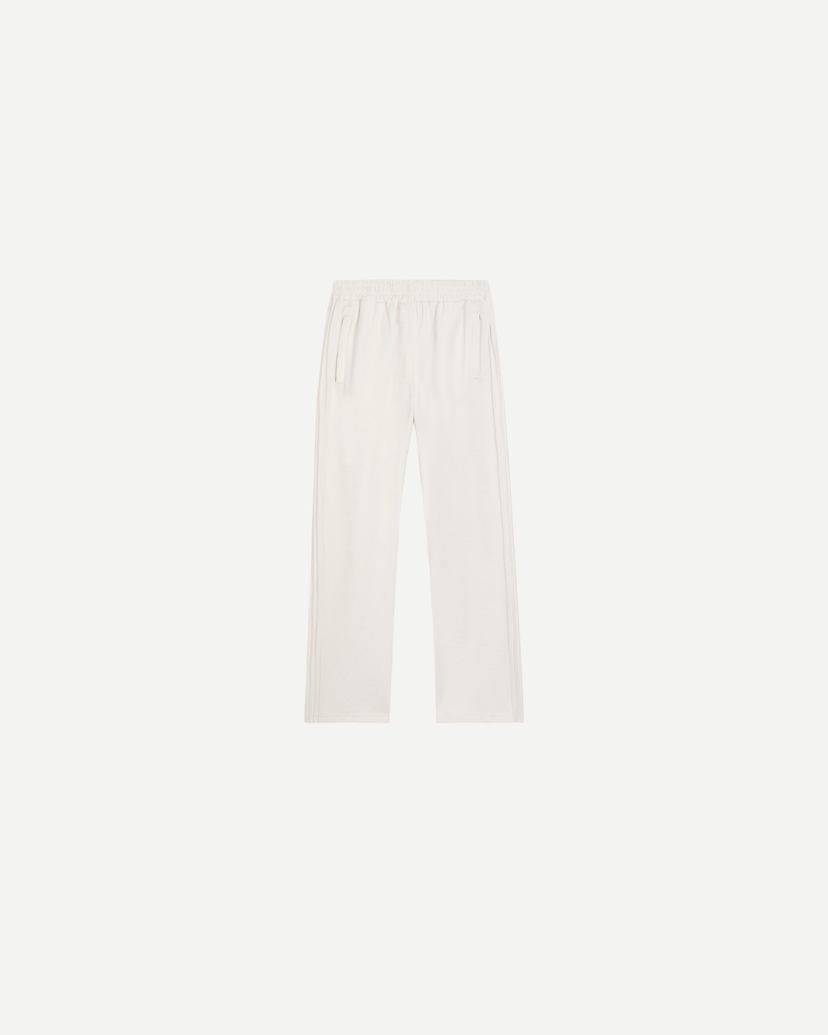 Pantalon de luxe pour homme Erevan, coupe droite, ceinture élastique, cinq nervures côtés, en jersey de coton et polyester, fabriquée en france