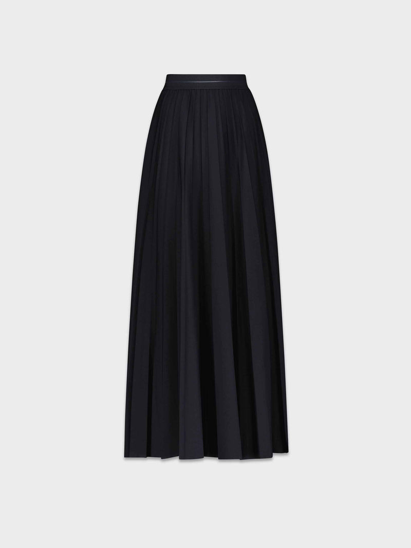 PLEATED SKIRT 26-GREEN