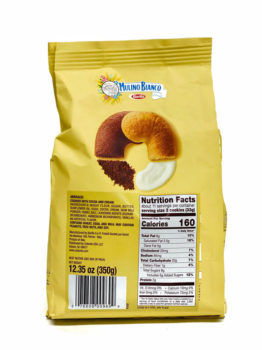 Holleys Fine Foods  MULINO BIANCO Baiocchi with Hazelnut & Cocoa