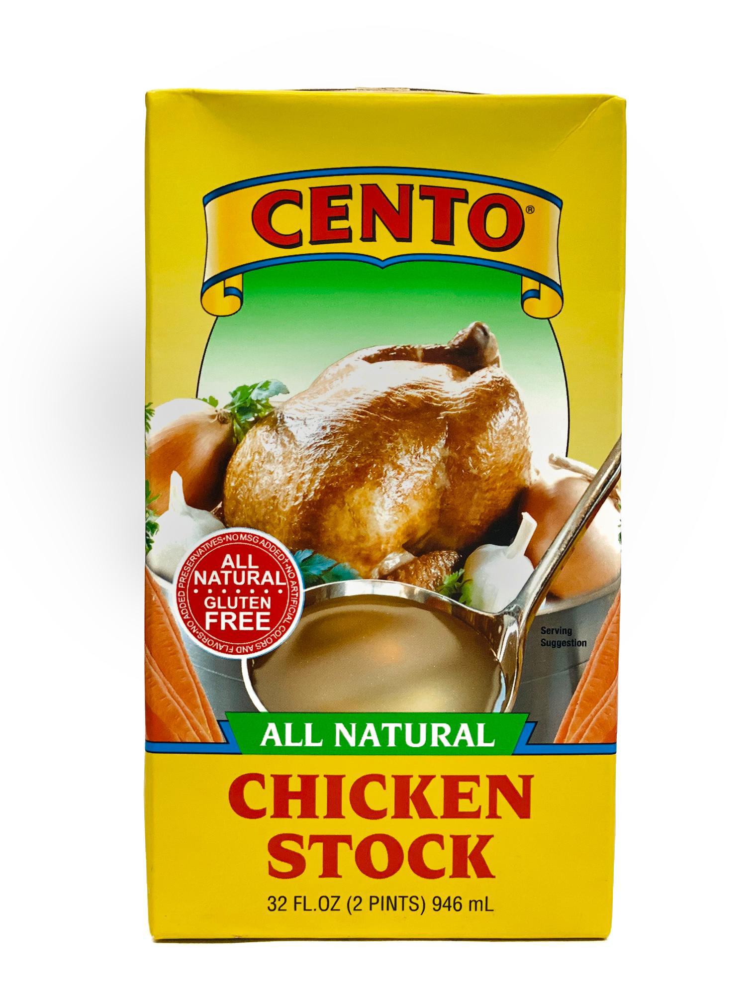 Cento Chicken Stock, 32 fl oz – Assenti's Pasta