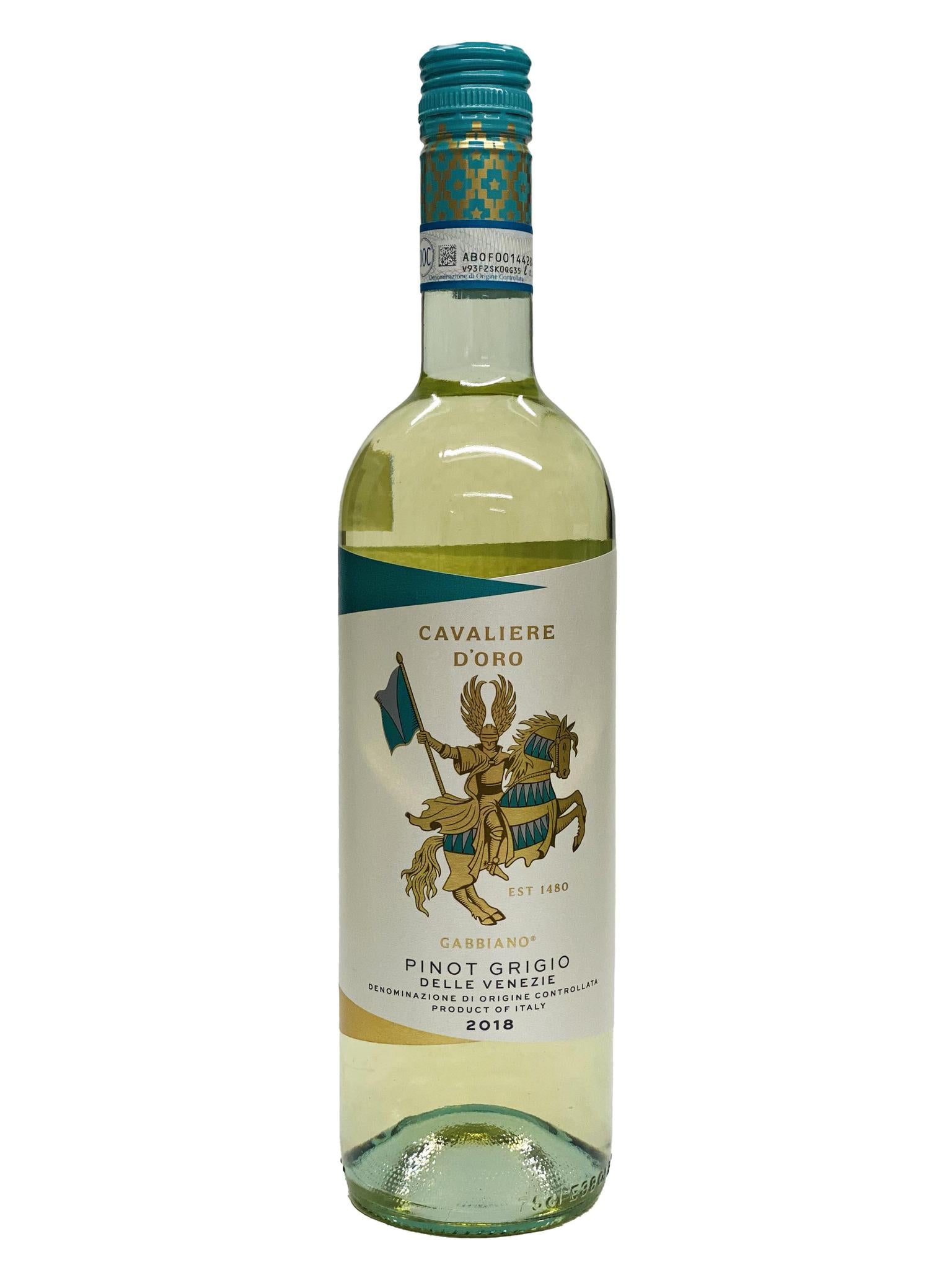 Cavaliere D'Oro Gabbiano Pinot Grigio 2018, 750mL – Assenti's Pasta