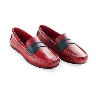 Mens Red Comfort Dress Shoes