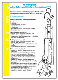 The Workplace (Health, Safety and Welfare) Regulations 1992 - Direct Signs