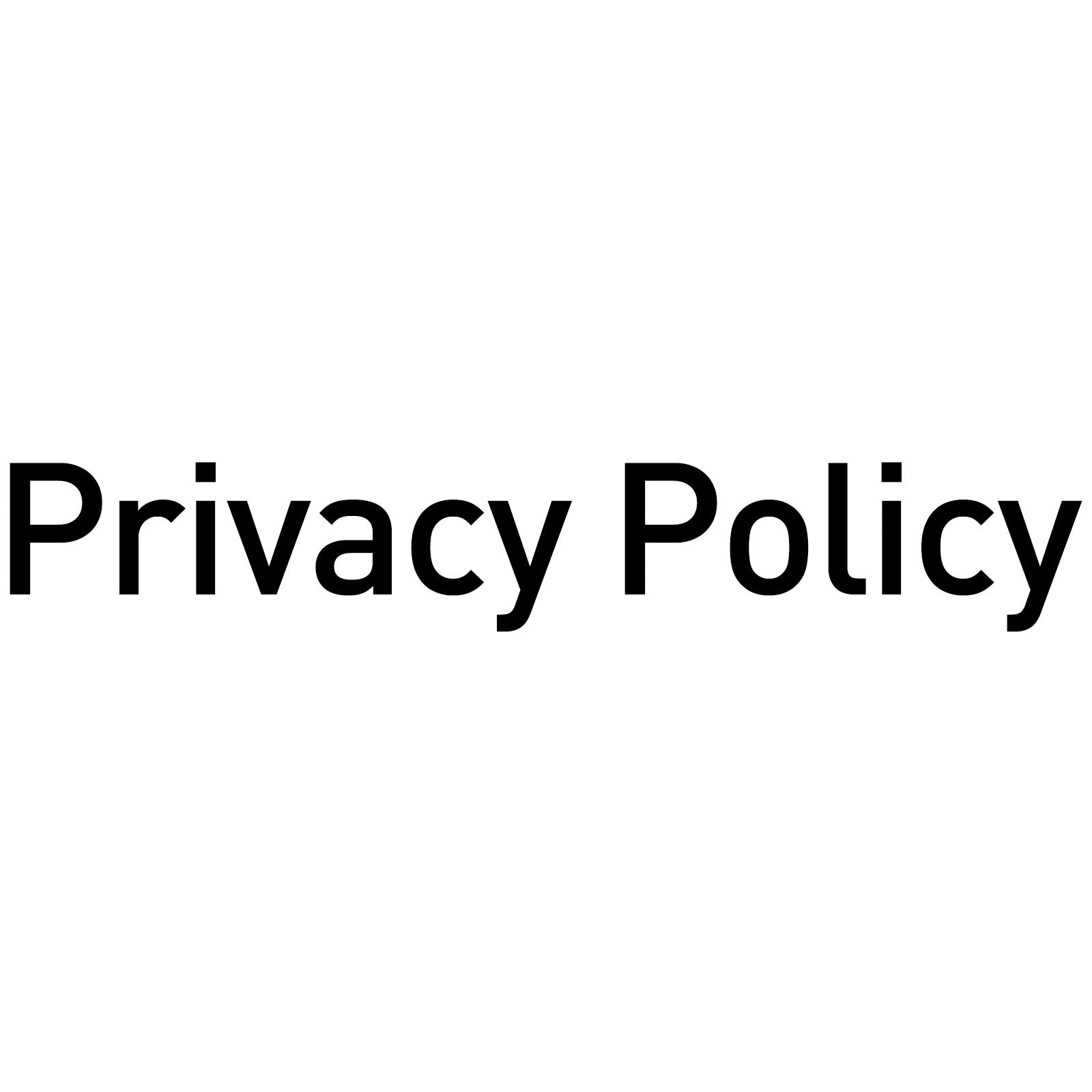 Privacy Policy