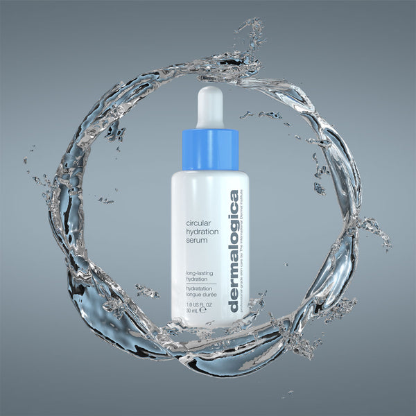 circular hydration serum product