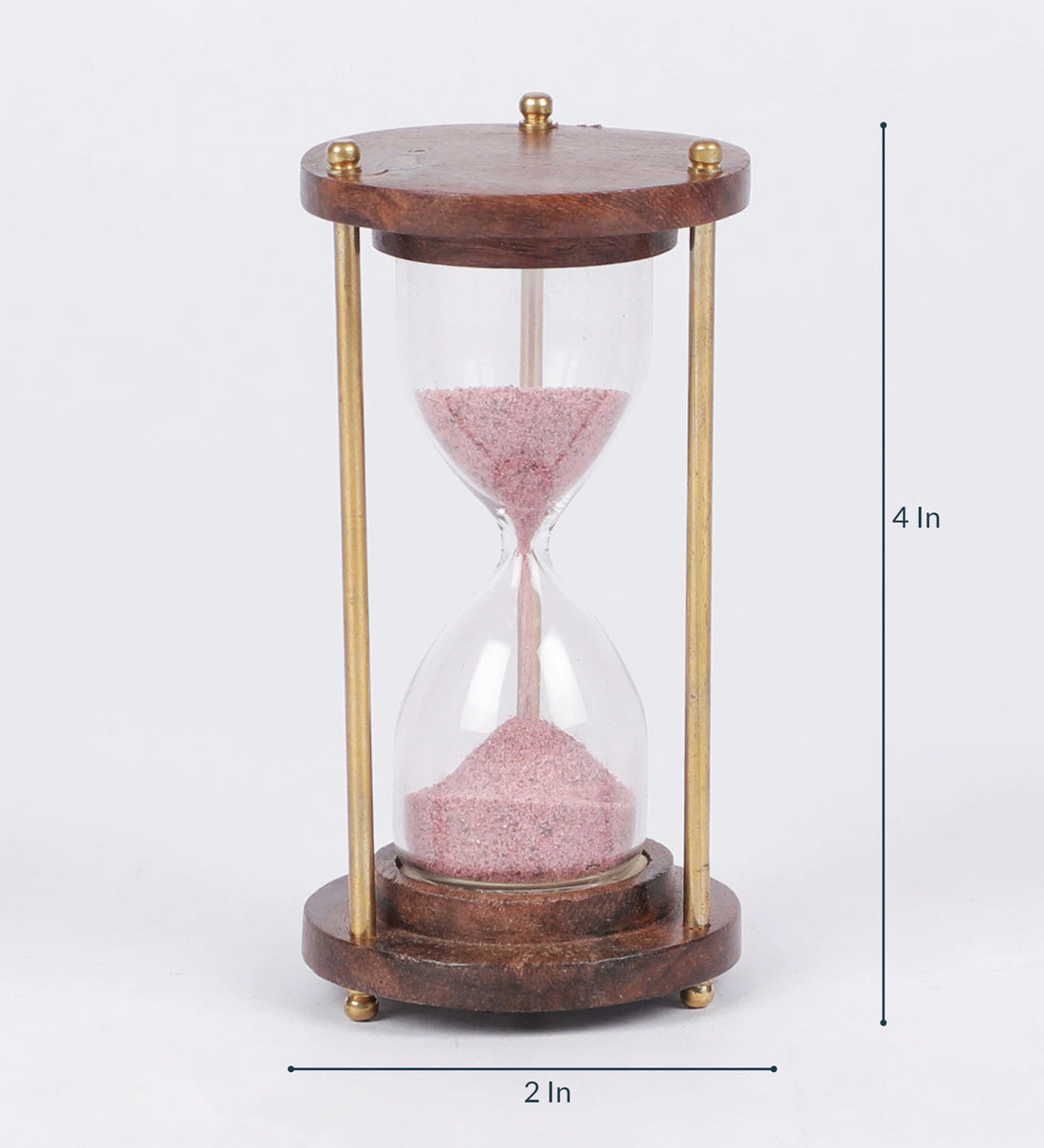 vintage hourglass sand timer