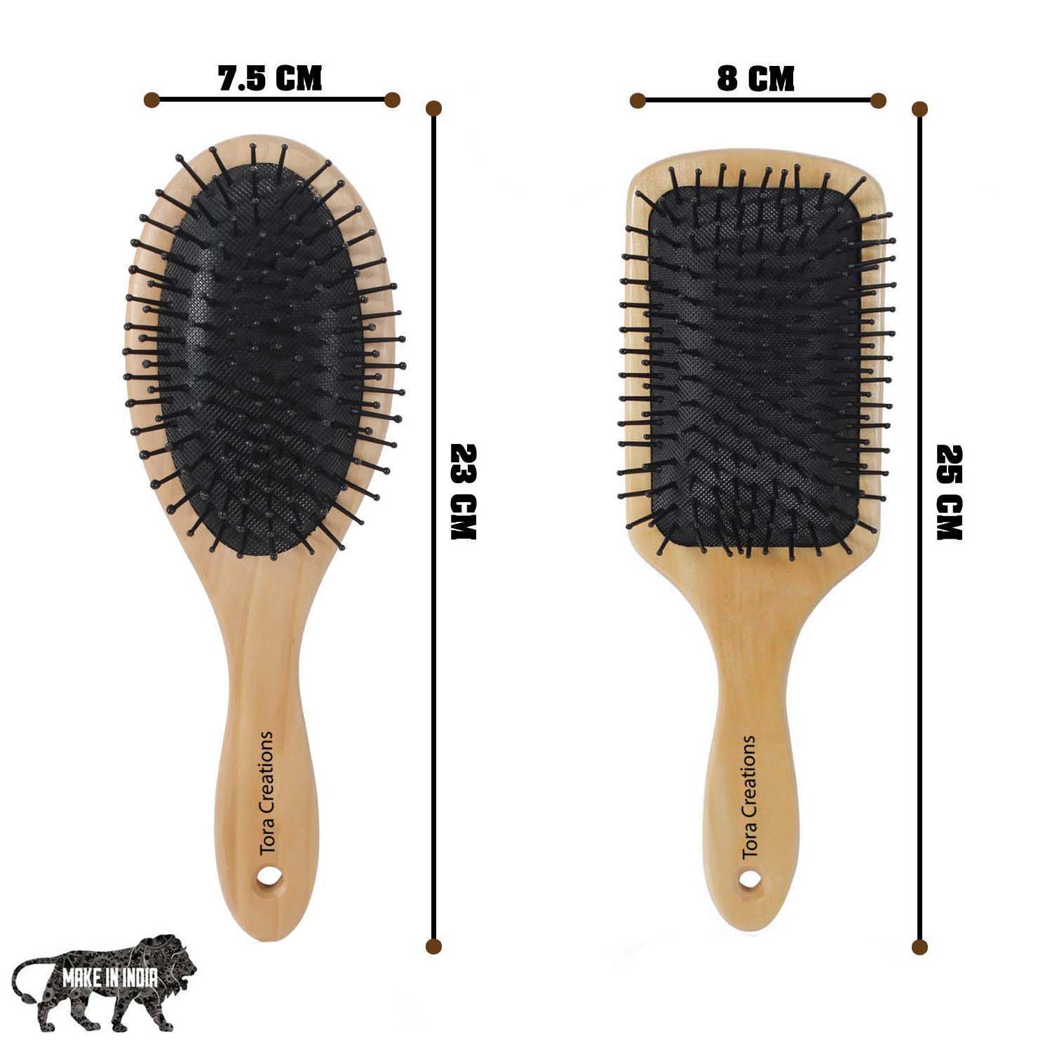 MAJESTIQUE Wood Hair BrushPaddle Hair brush with Metal Pin BristlesWooden  Brush for Hair  Price in India Buy MAJESTIQUE Wood Hair BrushPaddle Hair  brush with Metal Pin BristlesWooden Brush for Hair Online