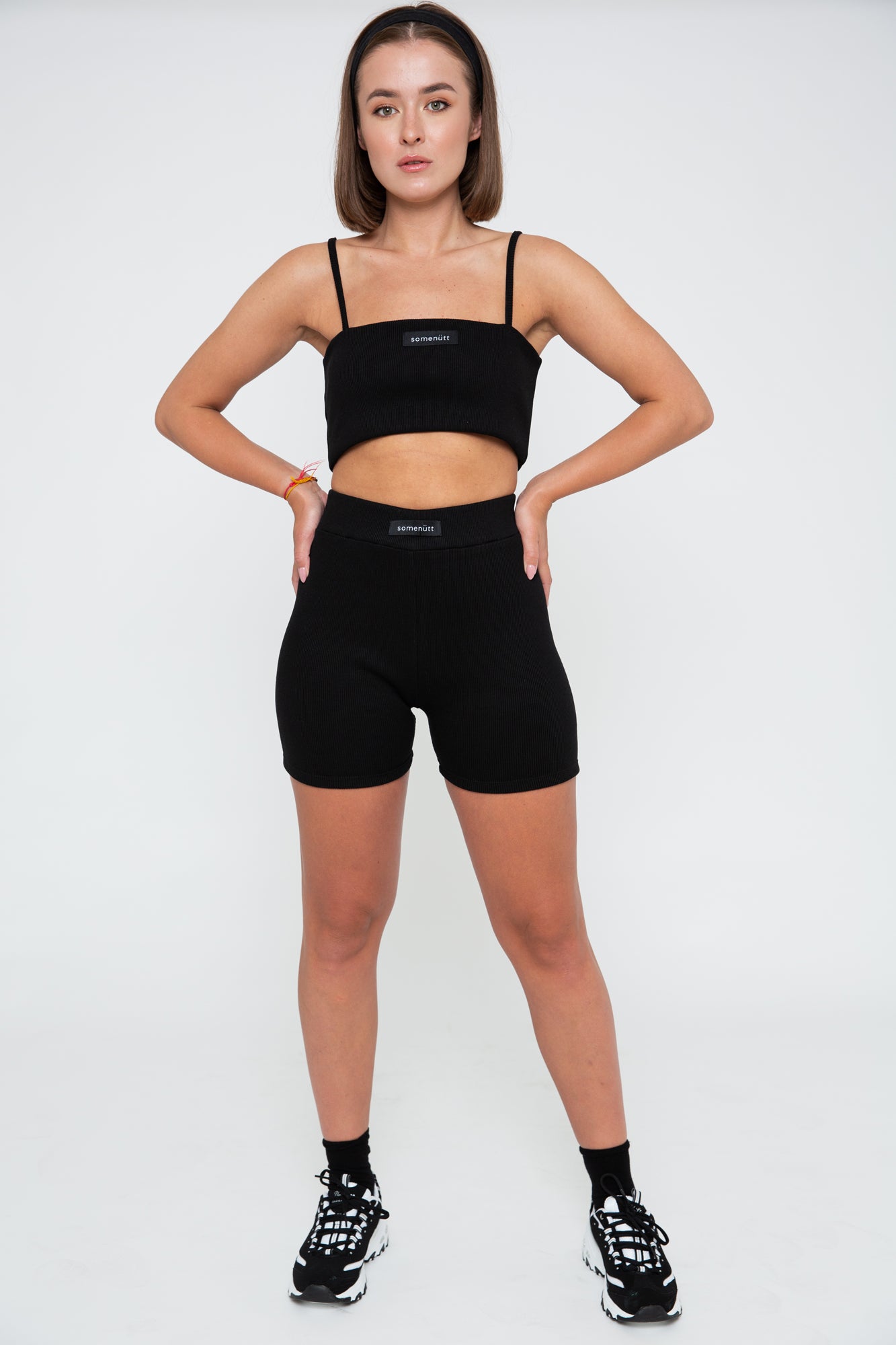 cycle shorts black